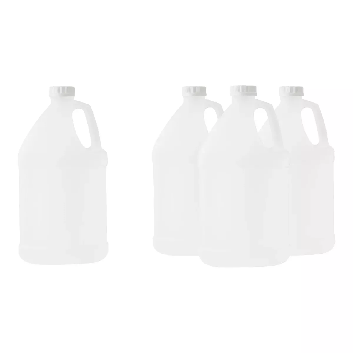 1 Gallon Natural Jugs with Caps