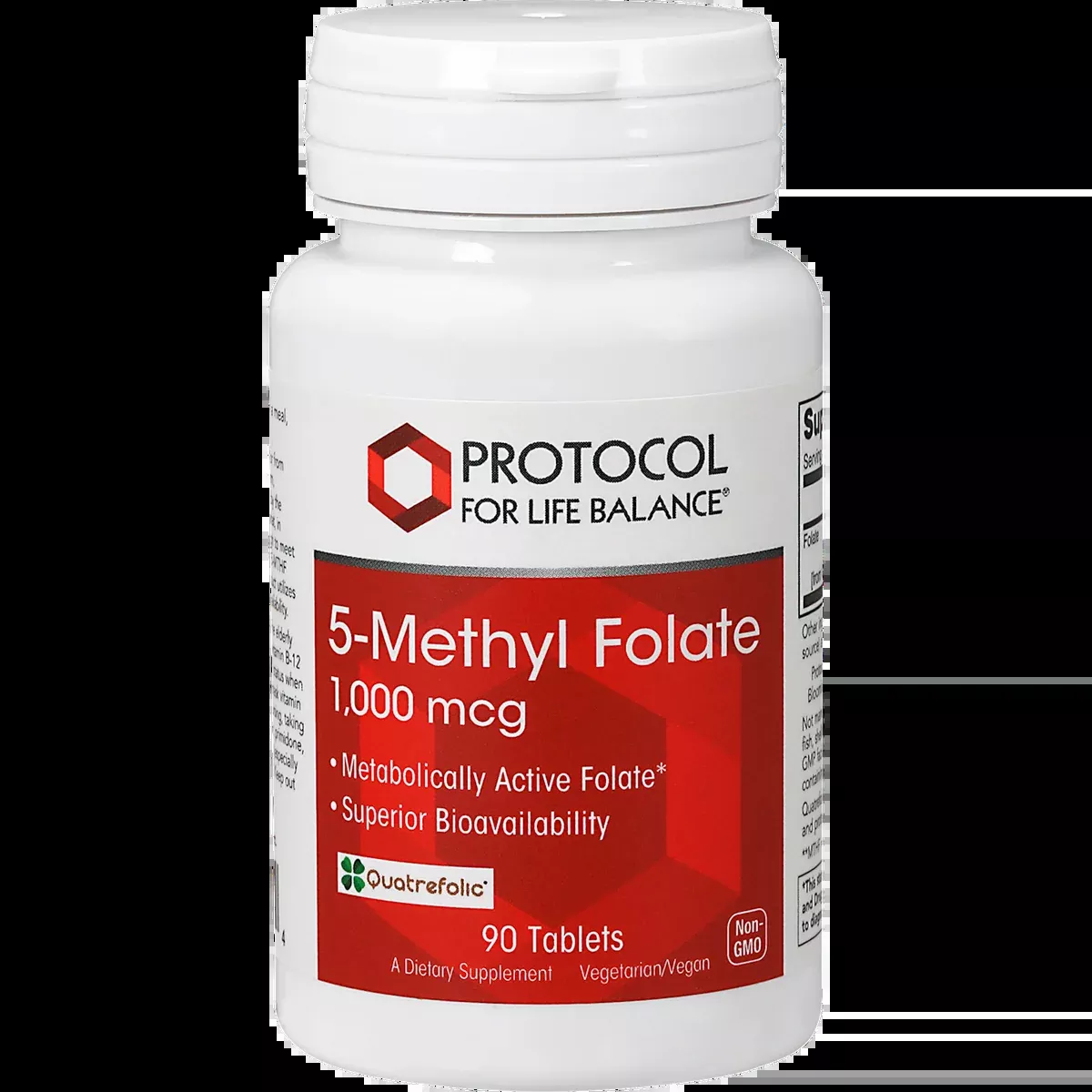 5-Methyl Folate (1,000 mcg) (90 Tablets)