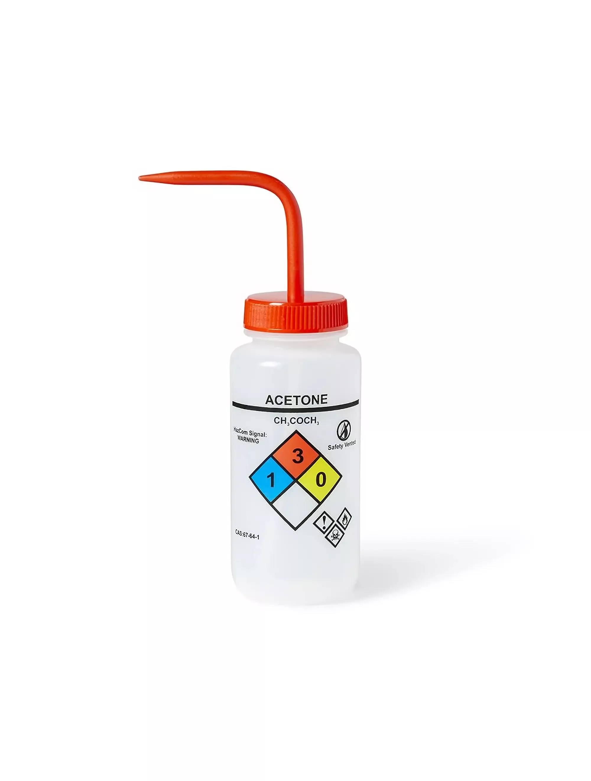 500mL Unitary Wash Bottles (LDPE), Pack of 6