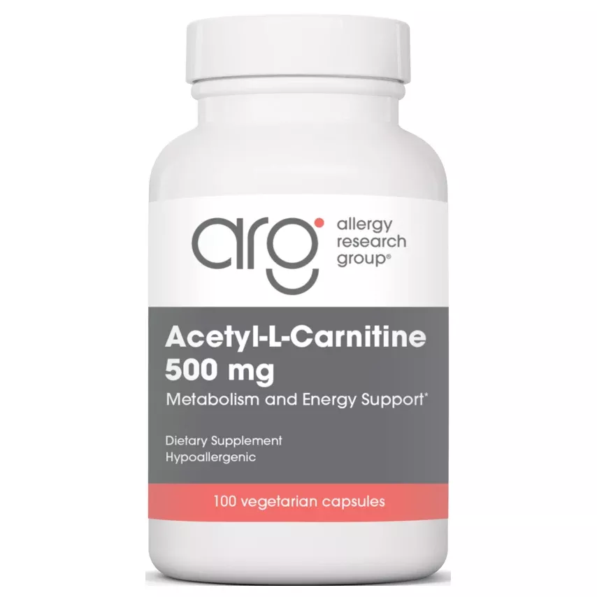 Acetyl L-Carnitine 500mg (100 Capsules)