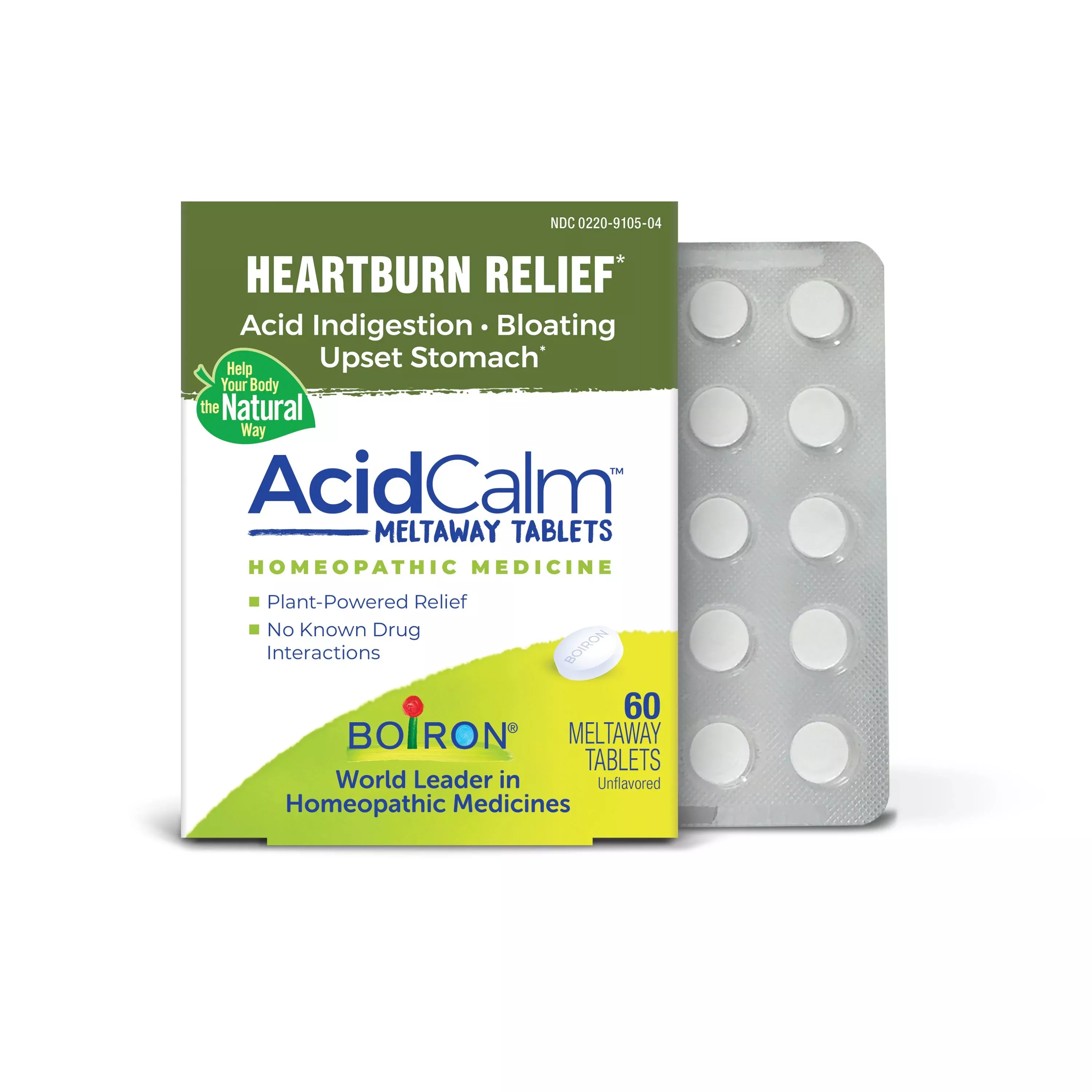AcidCalm (formerly Acidil) Tablets by Boiron 60's