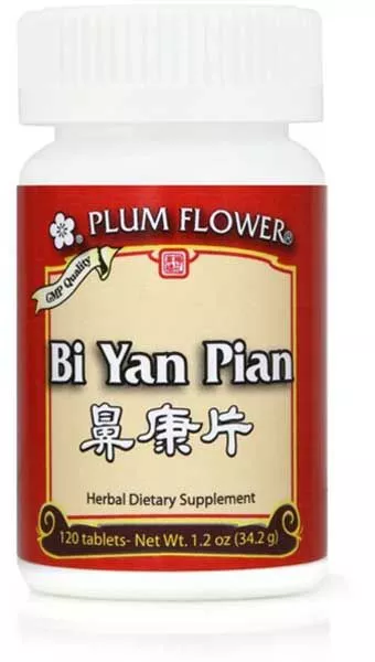 Bi Yan Pian(120 tablets) ~ Plum Flower Brand