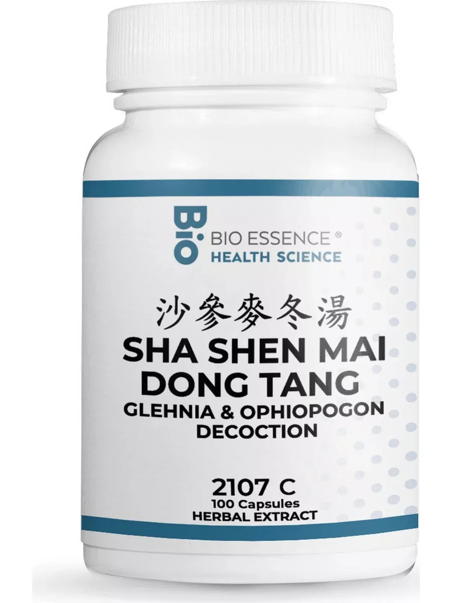 Bio Essence Health Science, Sha Shen Mai Dong Tang, Glehnia & Ophiopogon Decoction, 100 Capsules