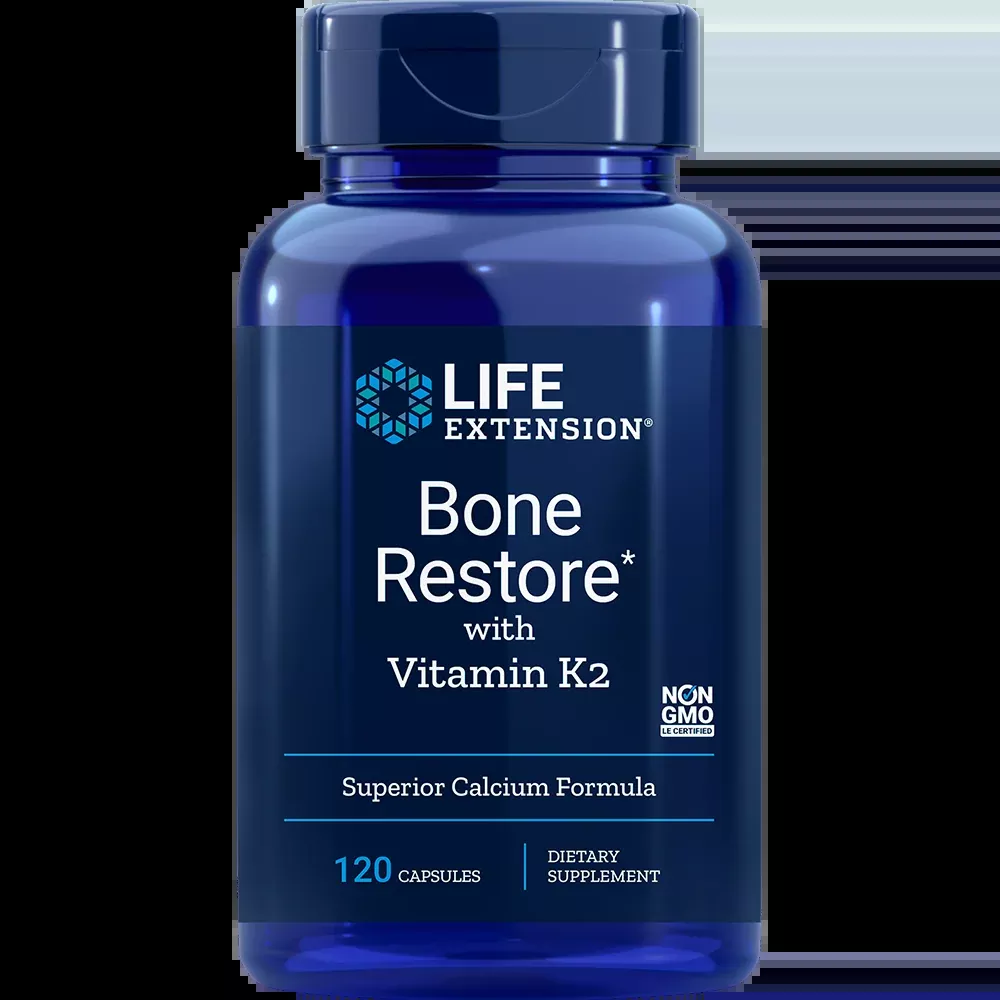 Bone Restore with Vitamin K2 (120 Capsules)