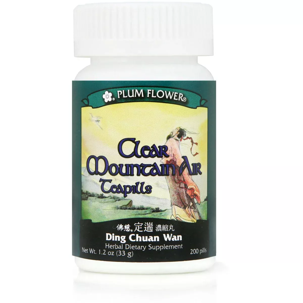 Clear Mountain Air Teapills (Ding Chuan Wan) (200 Pills)