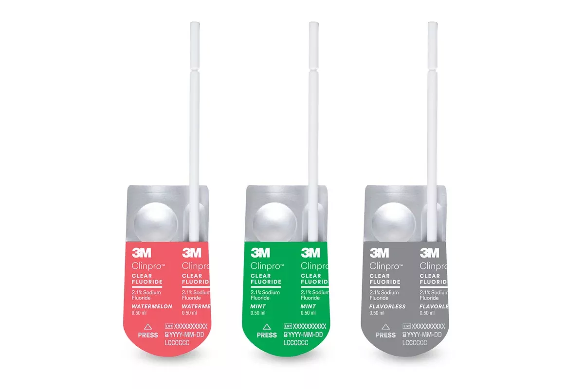 Clinpro™ In Office 2.1% NaF Clear Fluoride Treatment