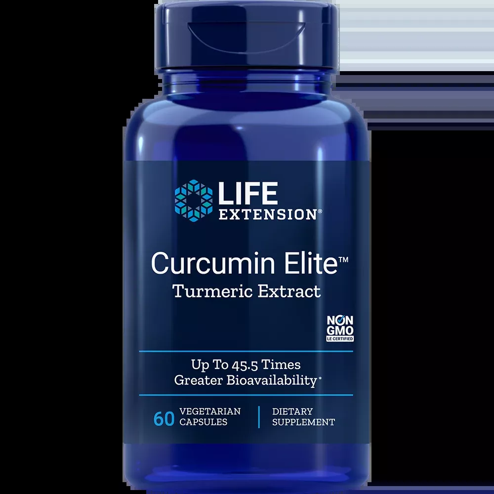 Curcumin Elite Turmeric Extract (500 mg) (60 Capsules)