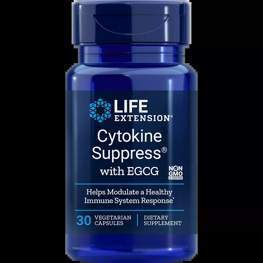 Cytokine Suppress with EGCG (30 Capsules)