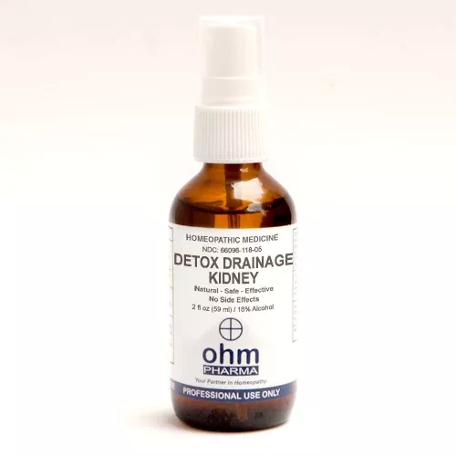 Detox Drainage Kidney 2 oz. Spray, Ohm Pharma