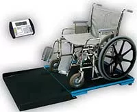 Digital Bariatric Wheelchair Scale w/ Oversized Platform