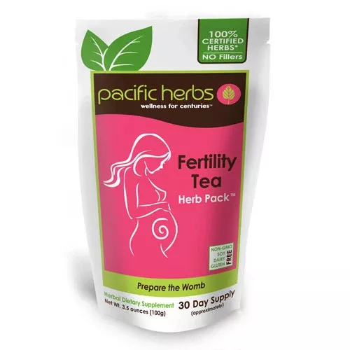 Fertility Tea Herb Pack 3.5 oz. (100g), Pacific Herbs