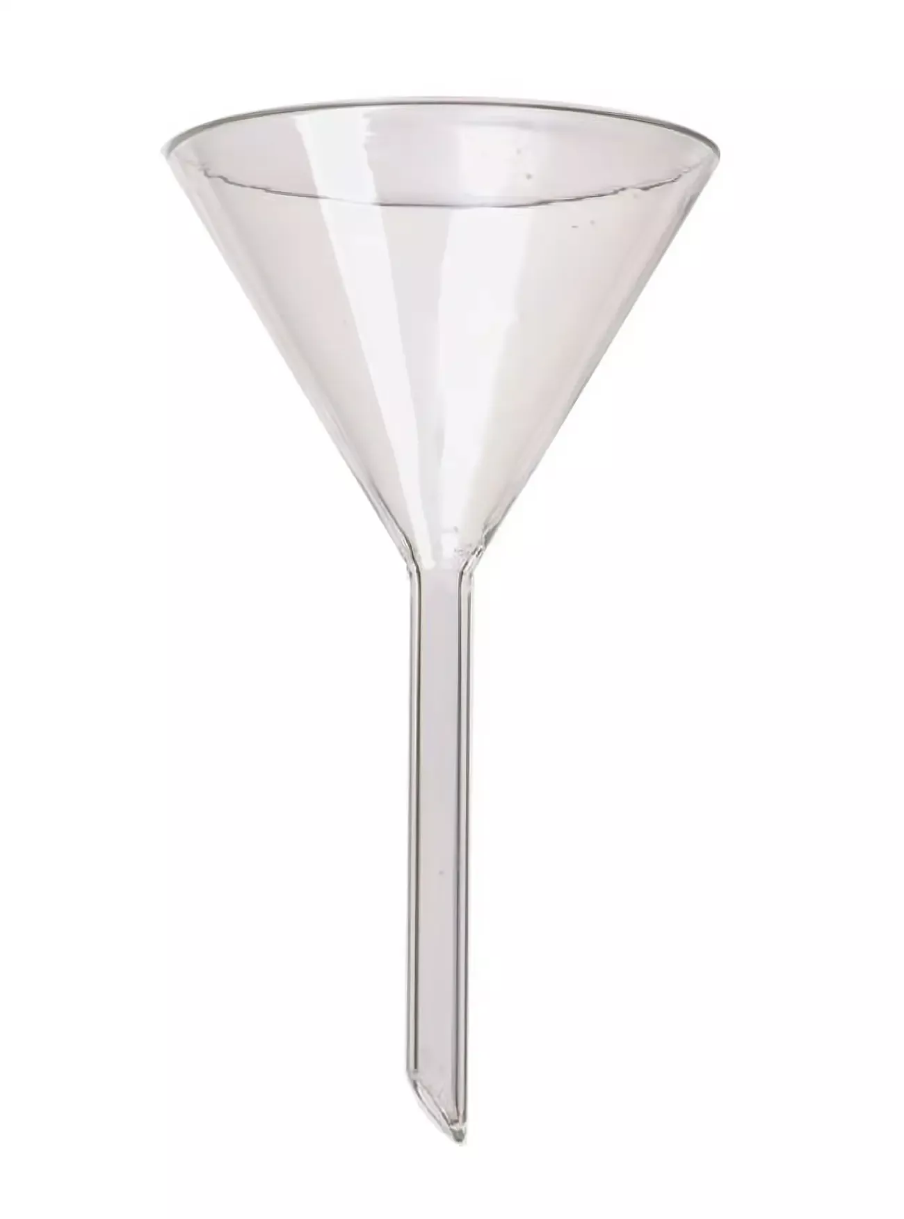 Funnels, Glass, Long Stem