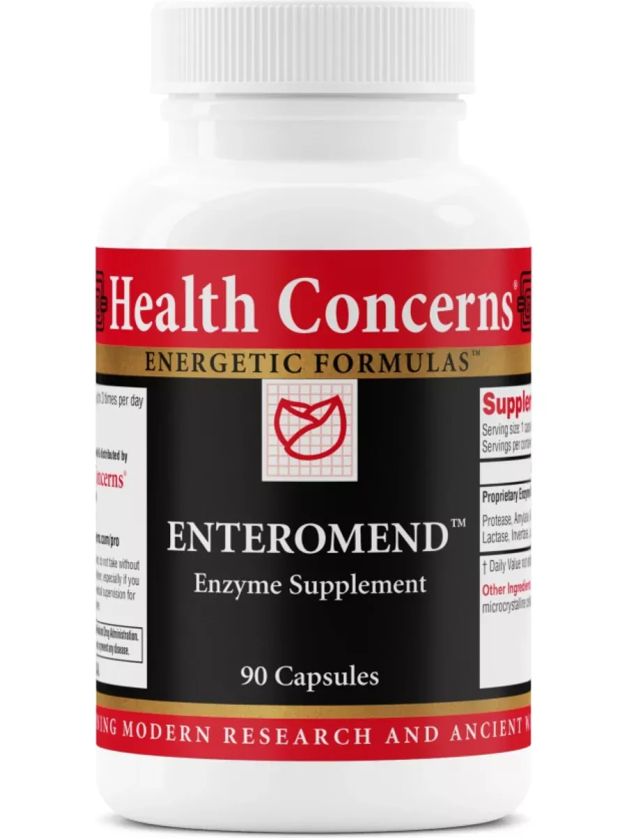 Health Concerns, Enteromend, 90 vegetarian ct