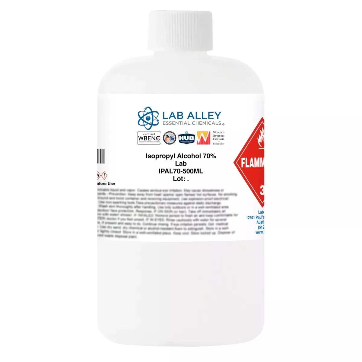 Isopropyl Alcohol 70% Lab Grade