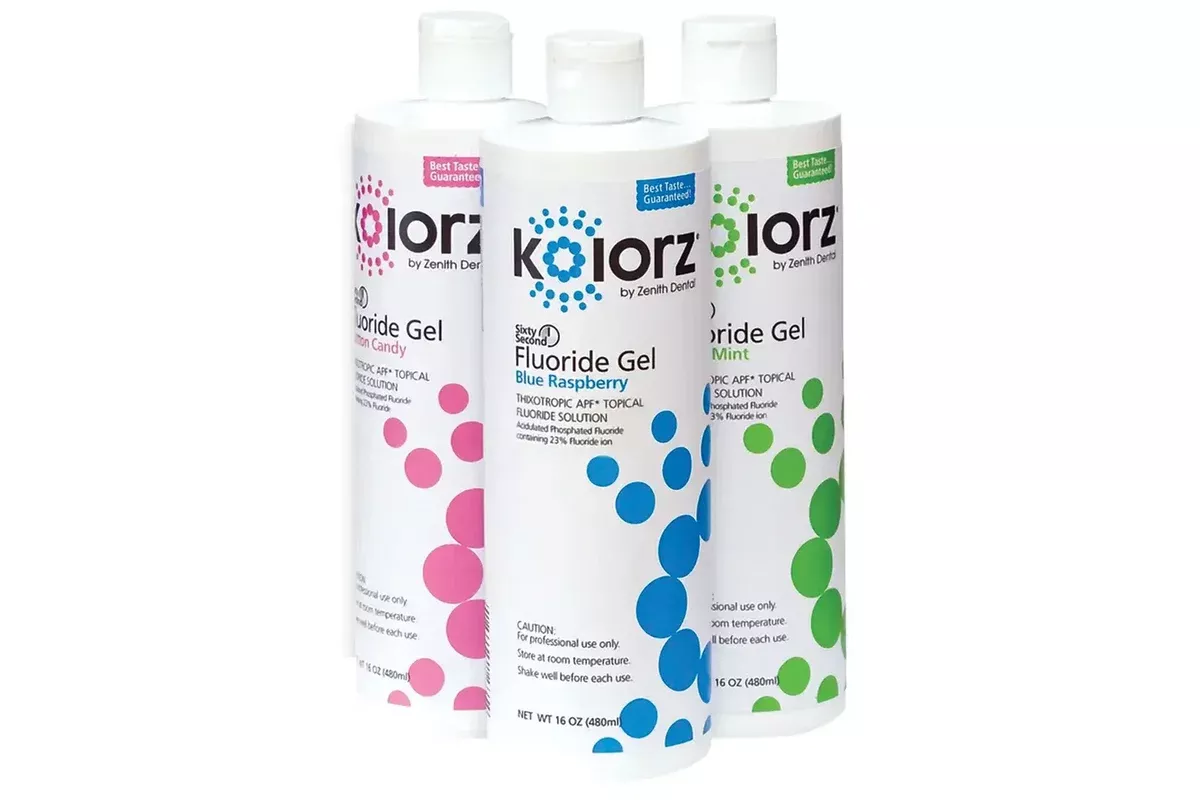 Kolorz 60-Second In Office 1.23% APF Fluoride Gel