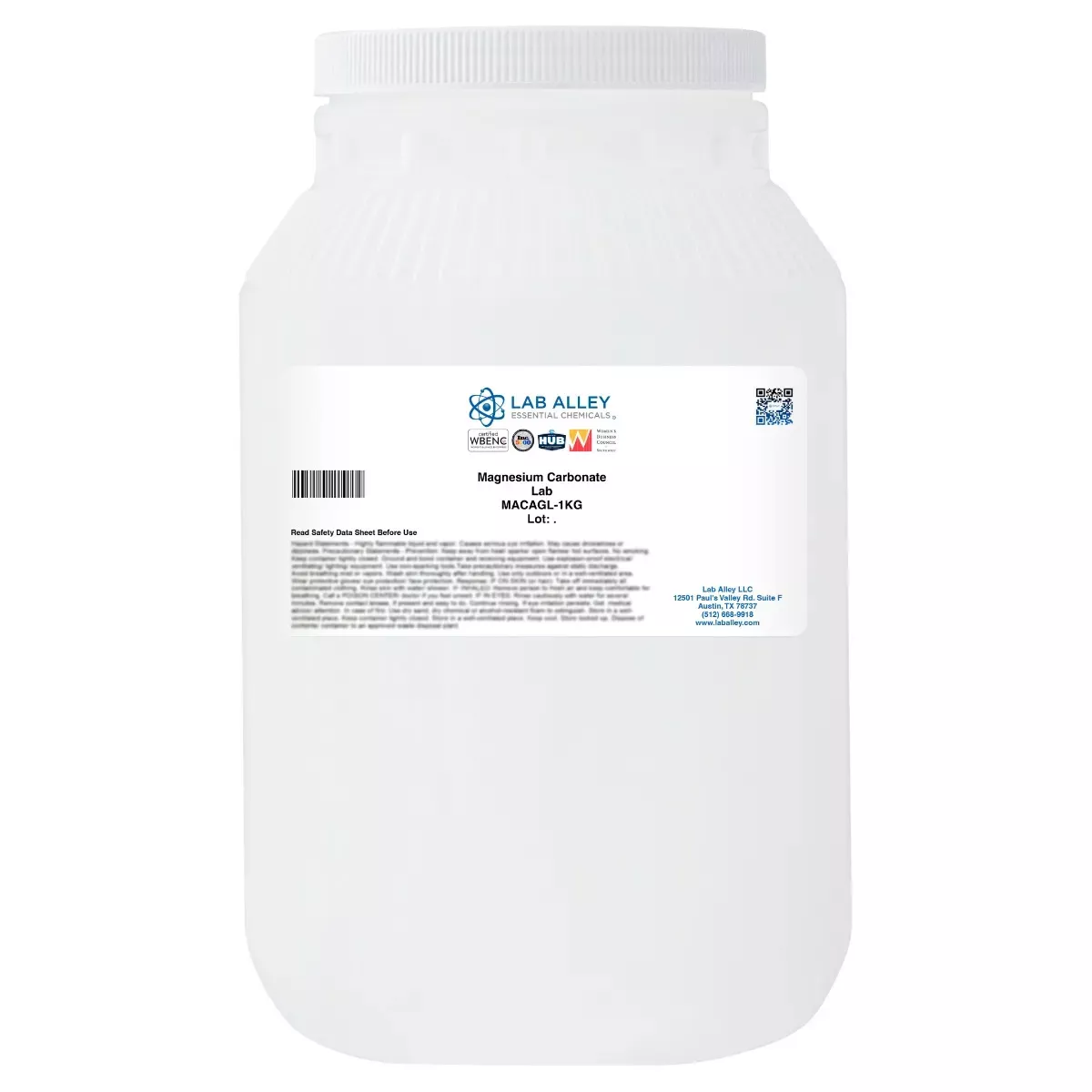 Magnesium Carbonate, Lab Grade