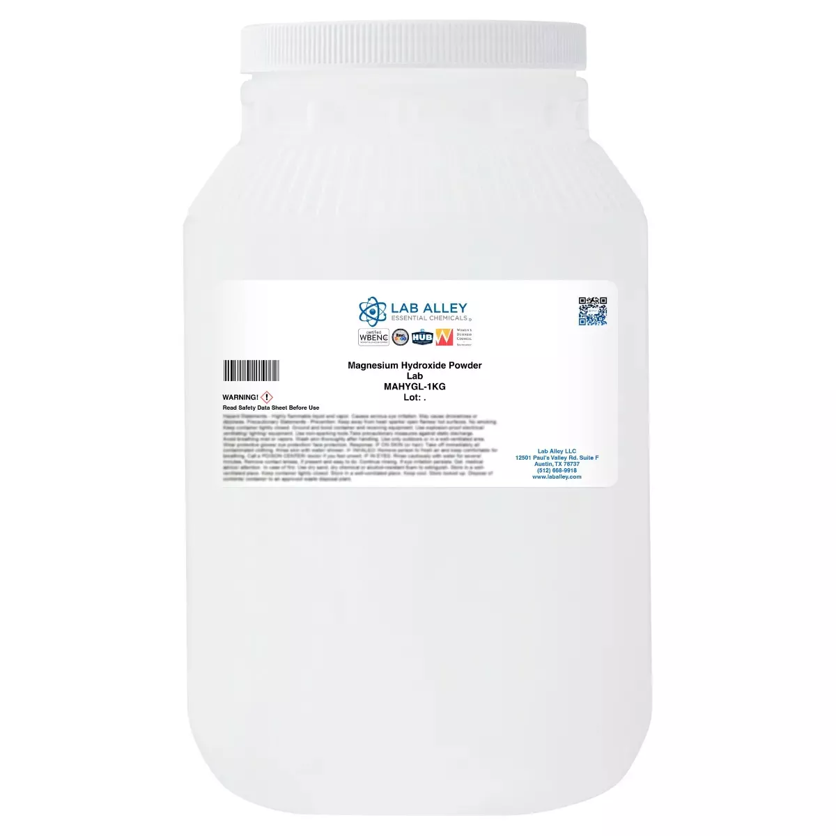 Magnesium Hydroxide, Lab Grade