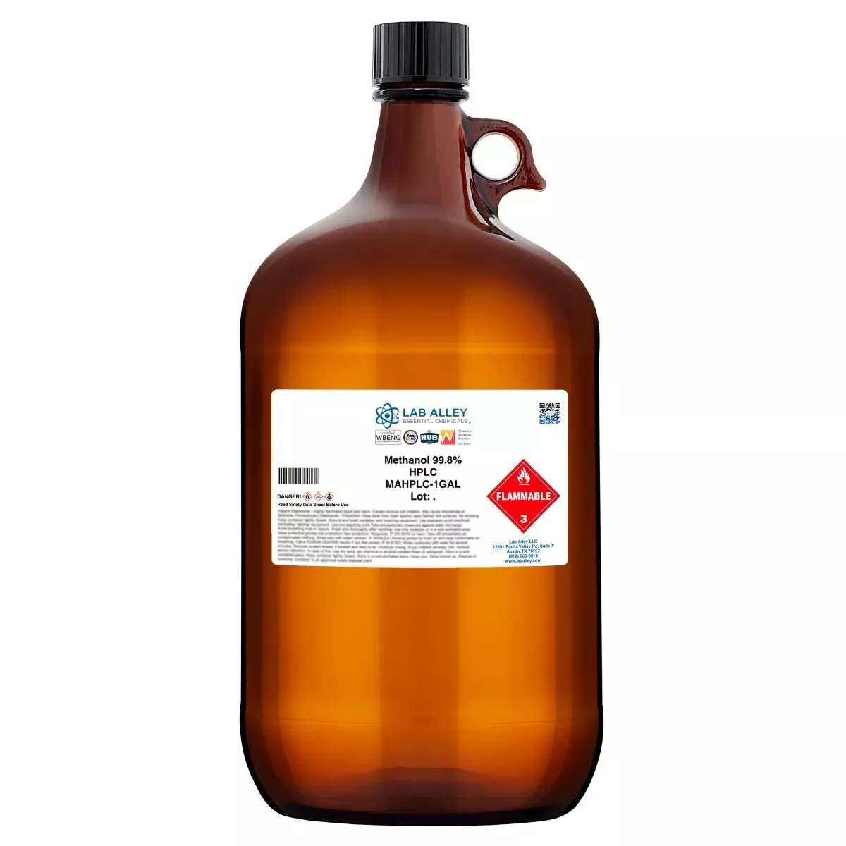 Methanol 99.8% HPLC Grade