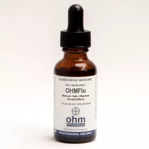 Ohm Flu 1 oz. Dropper, Ohm Pharma