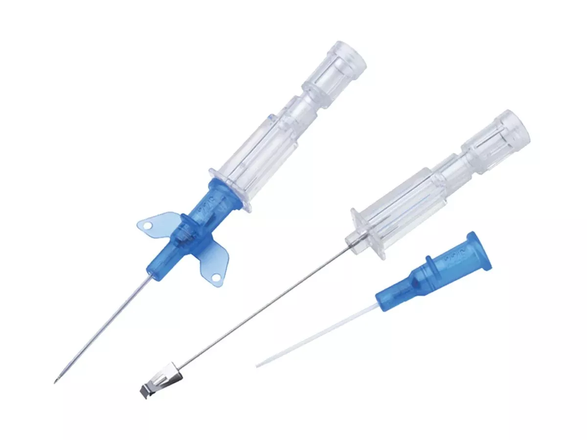 Peripheral IV Catheter Introcan Safety 20 Gauge 1.75 Inch Sliding Safety Needle