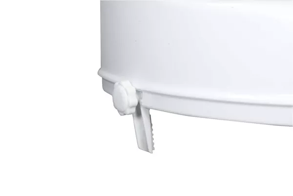 Raised Toilet Seat with Lock and Lid, Standard Seat - 12065