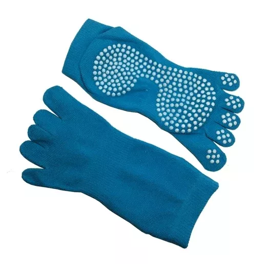 Relaxus Yoga socks Brace Yourself - Sky Blue