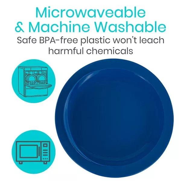 Spill Proof Scoop Plate - LVA2101BLU2PK