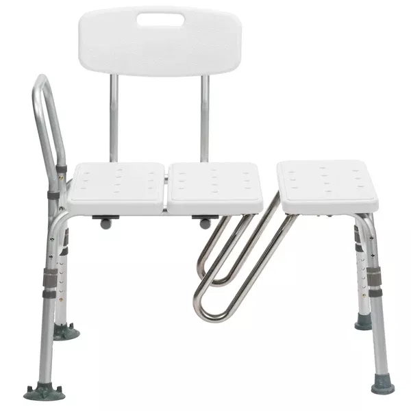 Splash Defense Transfer Bench with Curtain Guard Protection - RTL12032KDR