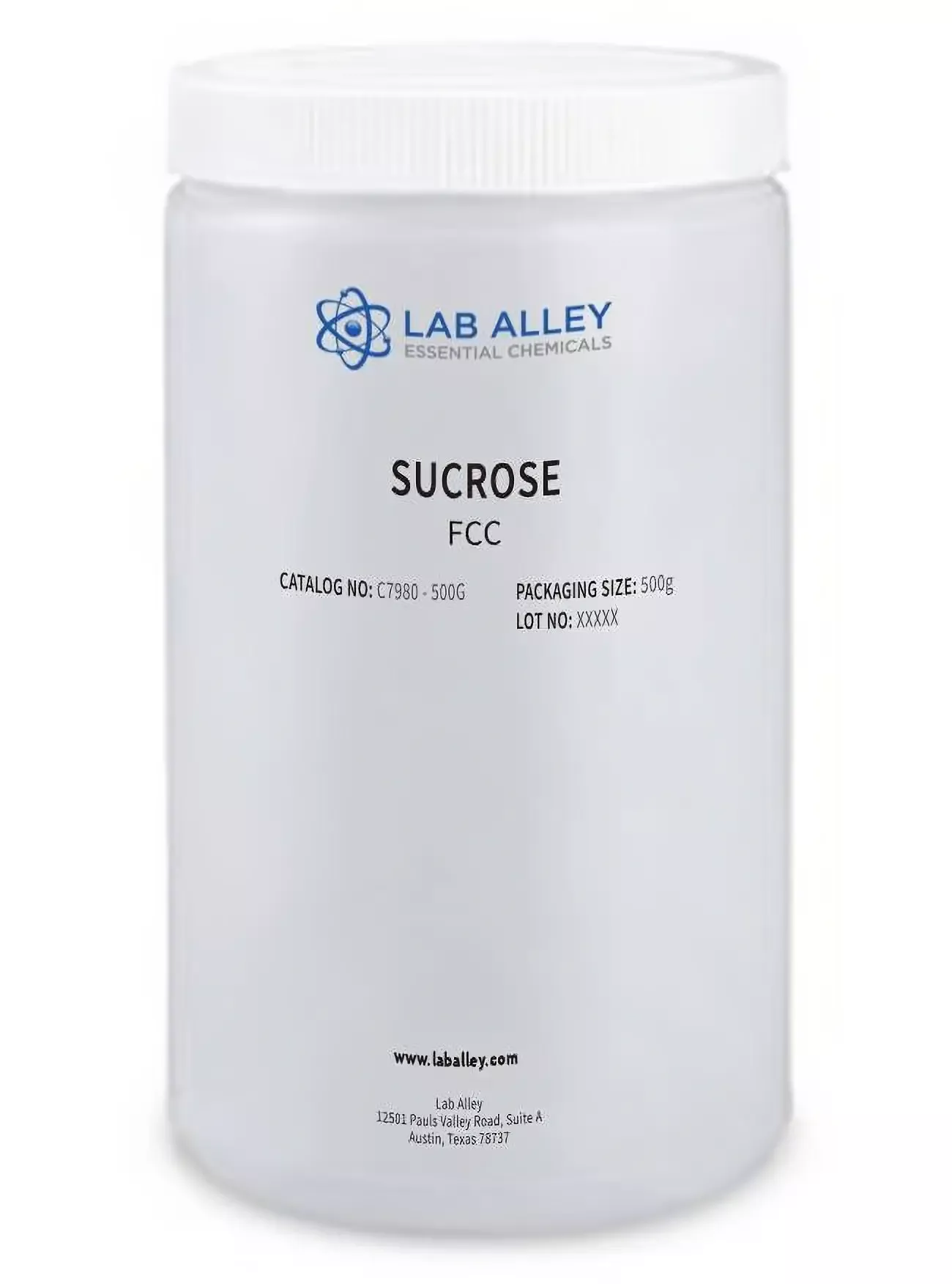 Sucrose Crystals, Food Grade, Purified