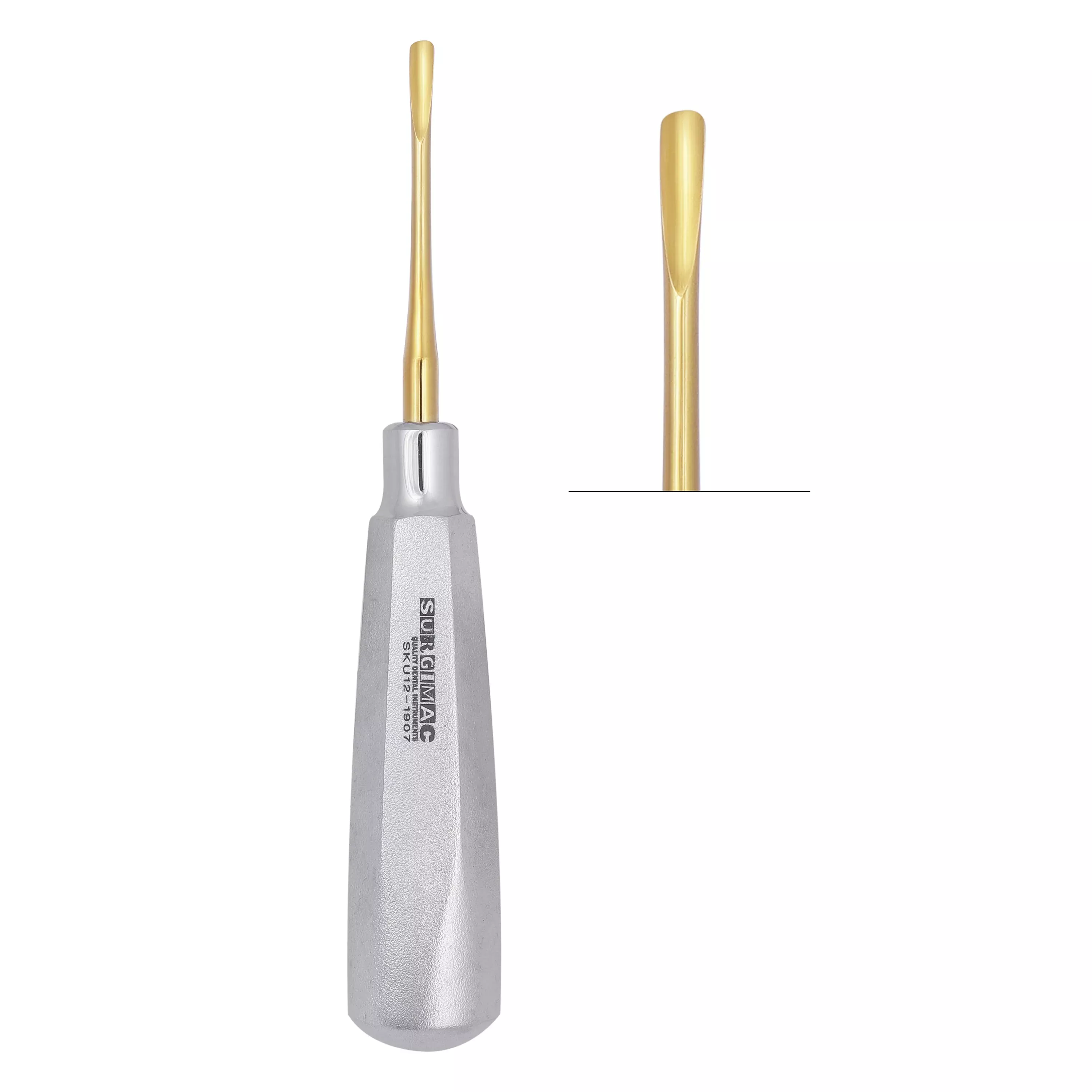 SurgiMac Seldin 34 Elevator, Gold tips