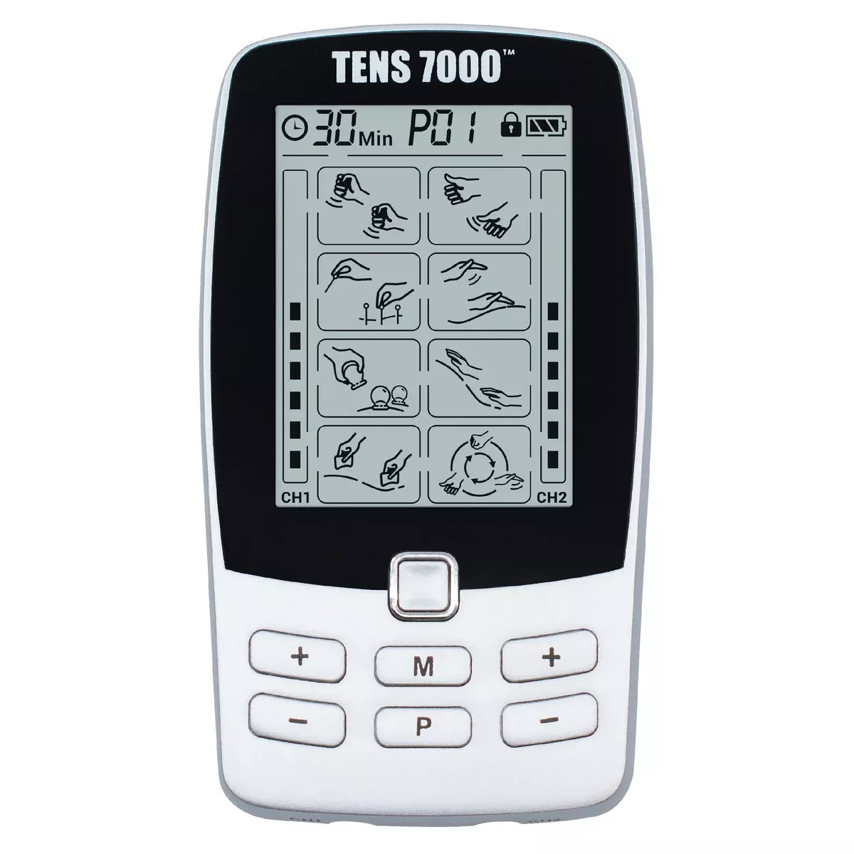 TENS 7000 Dual-Channel TENS Massager
