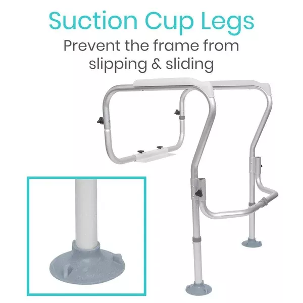 Toilet Safety Frame - LVA2025SLV