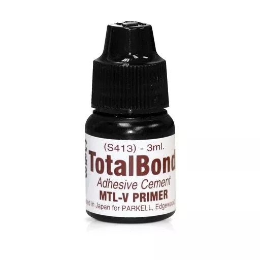 TotalBond MTL V-Primer, 3 ml bottle. For priming noble and precious alloys