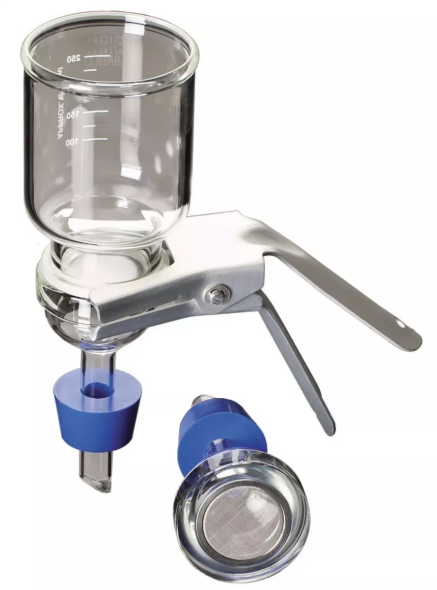 Vacuum Filter Holder Set with Stainless Steel Screen