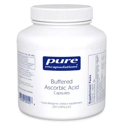 Viitamin C Buffered Ascorbic Acid 250's, Pure Caps