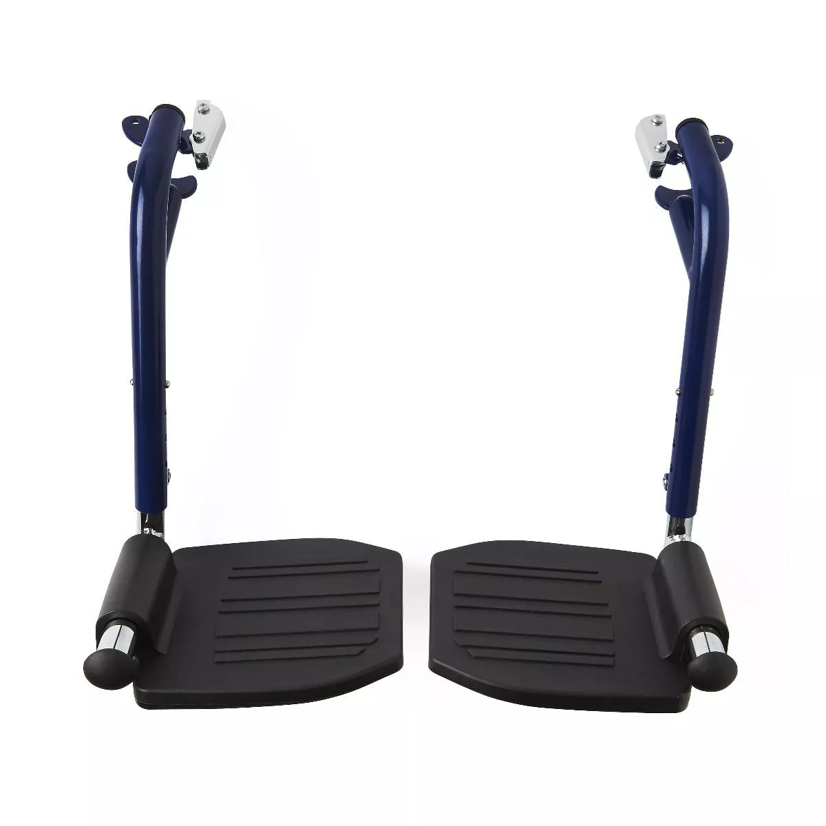 Wheelchair Footrest, Replacement for Wheelchairs 18″,Universal Wheelchair Parts for Healthline, Drive, Medline Wheelchairs, Fit Most WheelchairsBlack