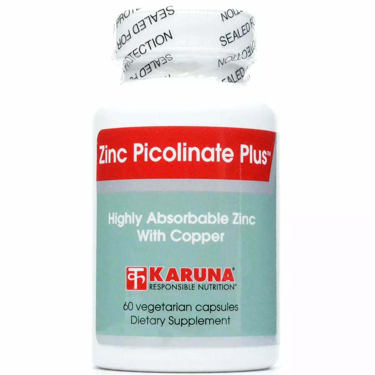 Zinc Picolinate Plus 60 capsules by Karuna